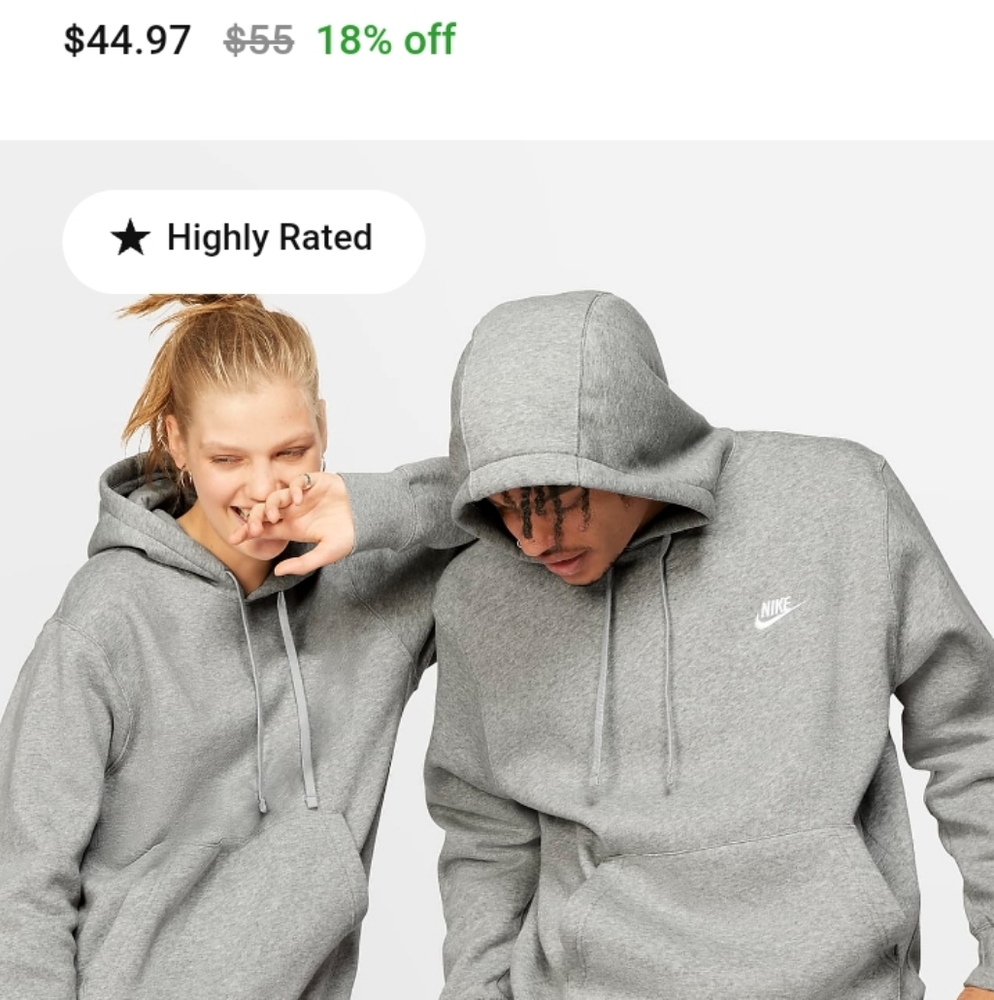 Nike pullover hoodie